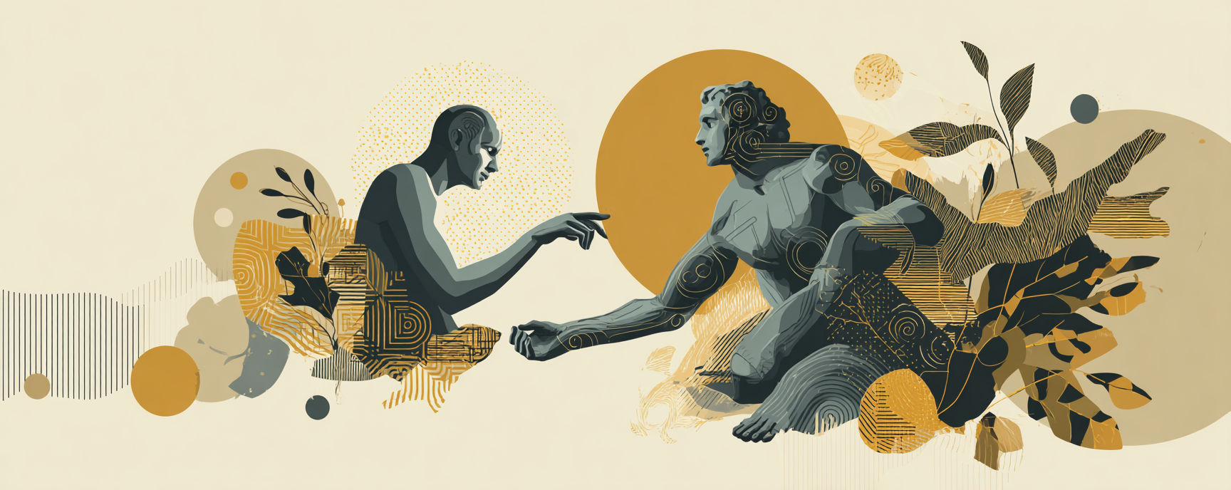 Infographic showing the traditional creative dynamic
